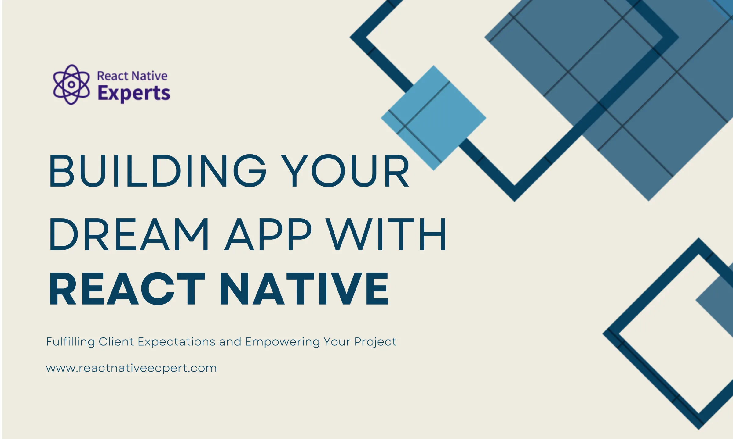 build your dream app with react native