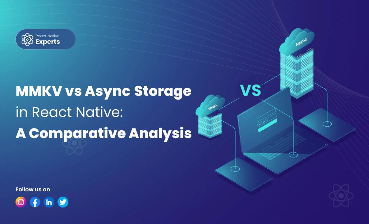 MMKV vs AsyncStorage in react native