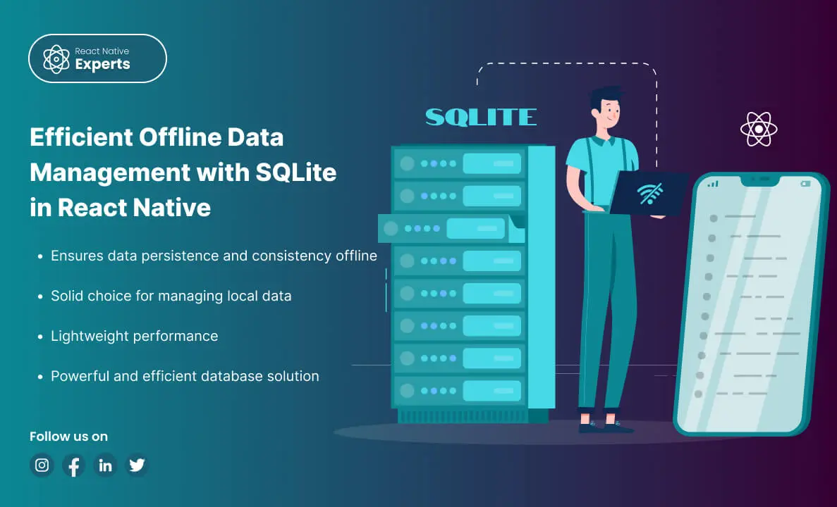 Offline Data Management with SQLite in React Native featured