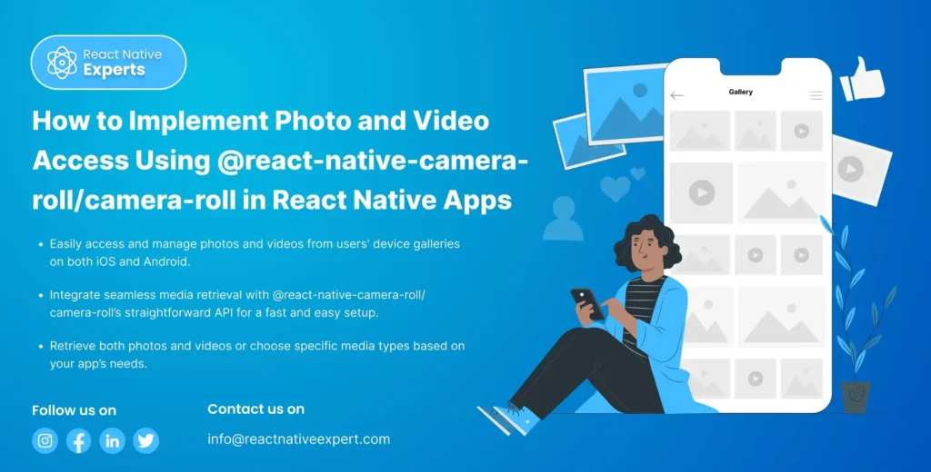 Implement Photo and Video Access in React Native