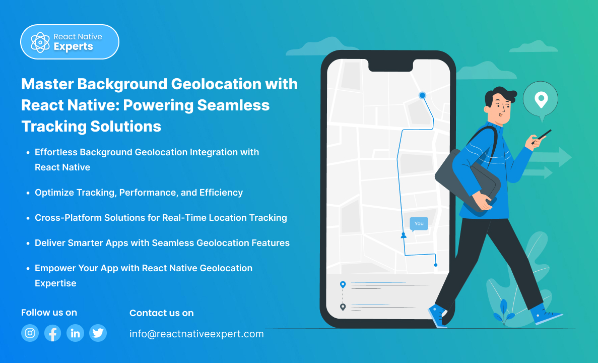 React Native for Background Geolocation