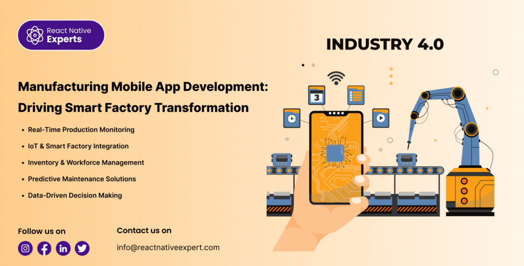Manufacturing Mobile App Development Company