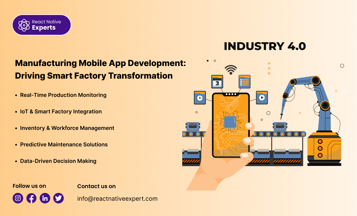 Manufacturing Mobile App Development