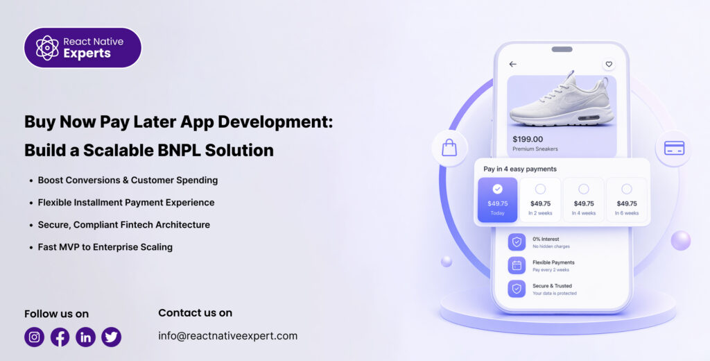 buy now pay later app development Services