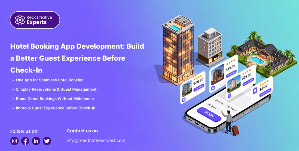 Hotel Booking Mobile App Development